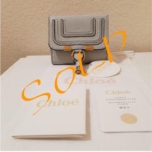 Chloe Marcie Leather Bi-Fold Wallet